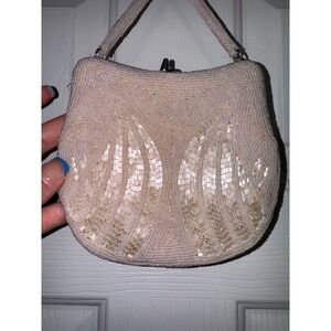 Vintage Beaded Evening Bag‎ Purse Styled by Safram Hand Made in Korea